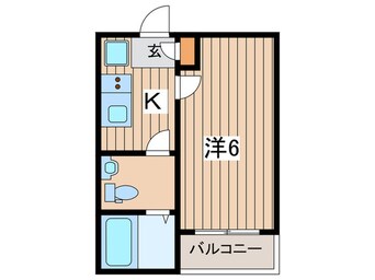 間取図 仮)アザーレ･バモス向ヶ丘遊園