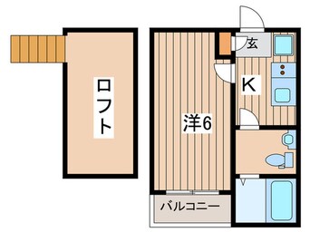 間取図 仮)アザーレ･バモス向ヶ丘遊園