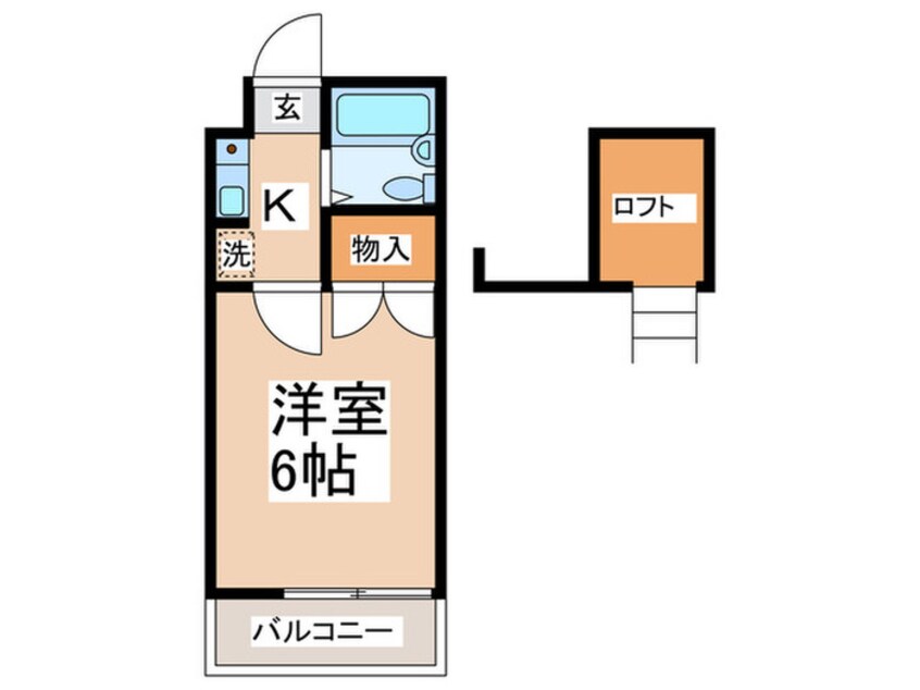 間取図 プラザK樽町