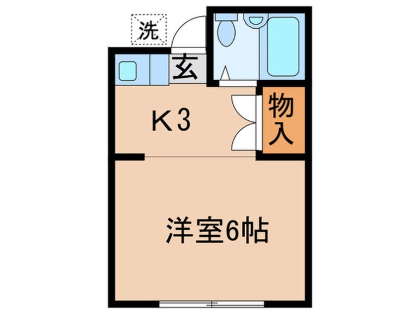 間取図 片町ハイツ