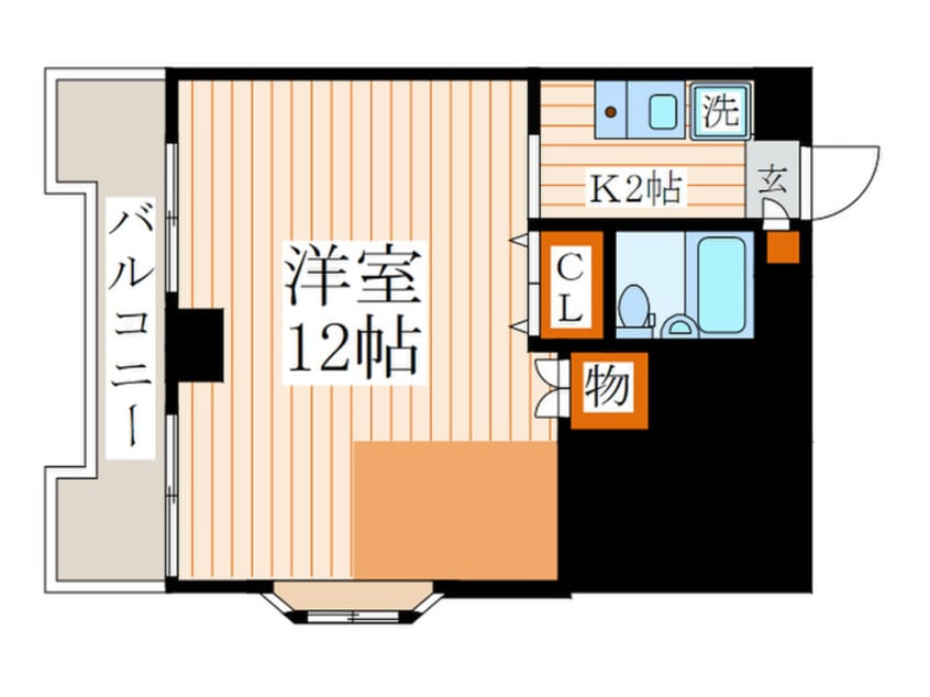 間取図 クレイン仲町