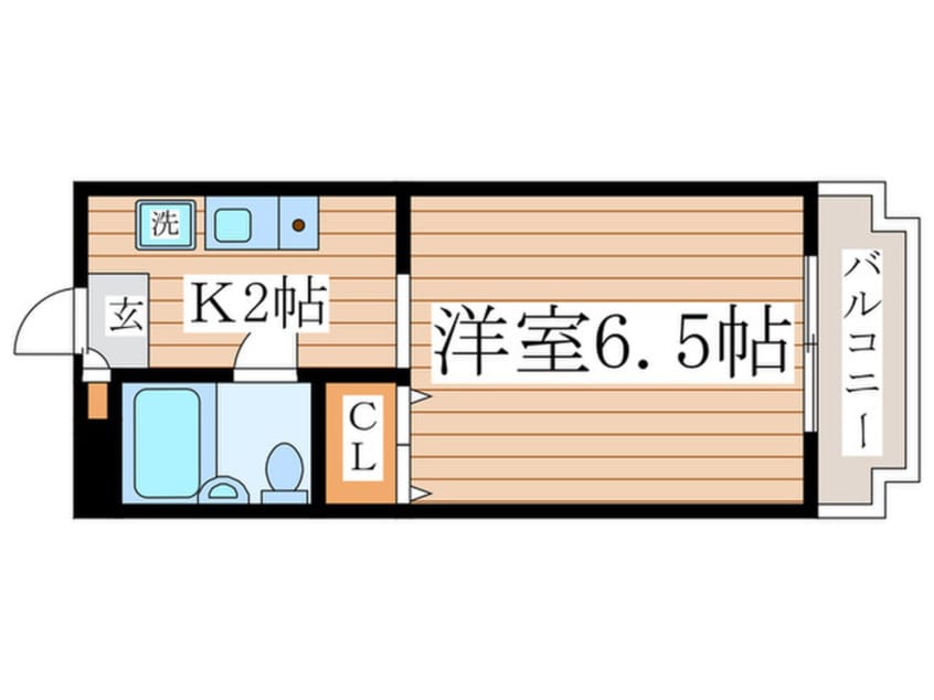 間取図 クレイン仲町