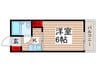 ＫＴドミ－ル 1Kの間取り