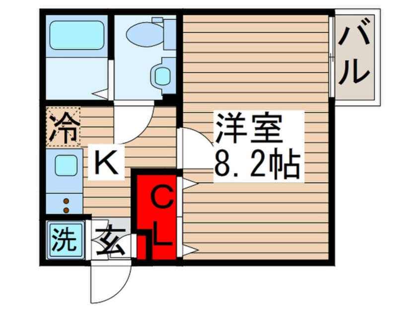 間取図 レジデンス南千住