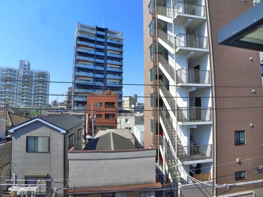 室内からの展望 レジデンス南千住