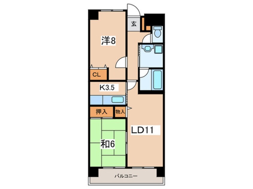 間取図 アロンディール