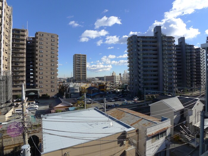 室内からの展望 斎藤ビル