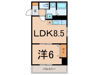 間取図 カーサマツダ