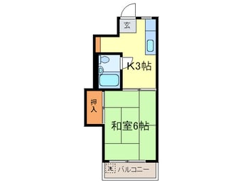 間取図 サンハイツ