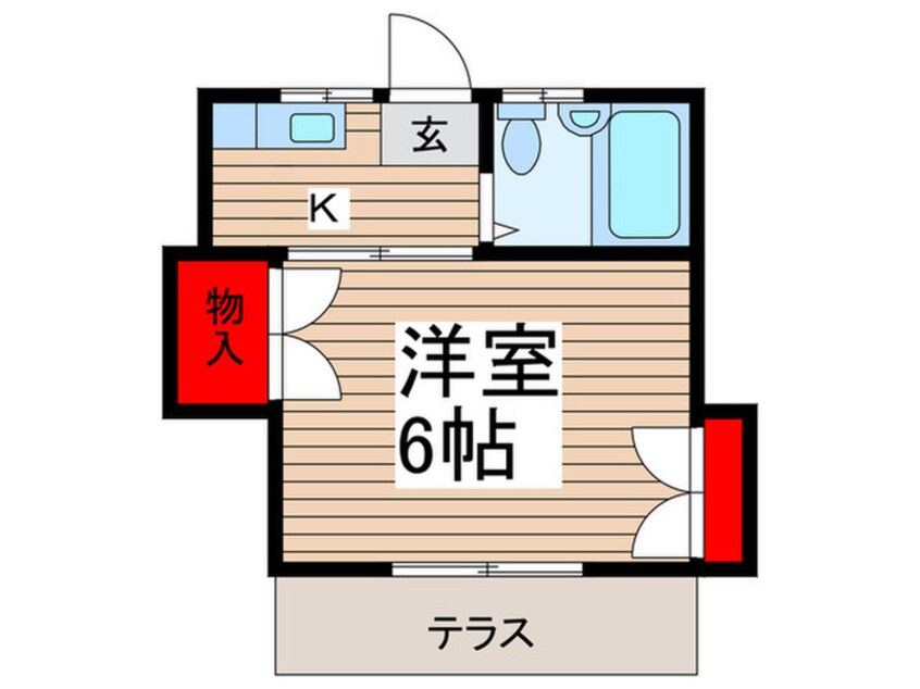 間取図 ヤマトハイツ