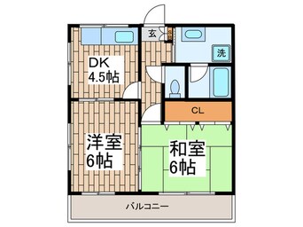 間取図 鳴島ビル