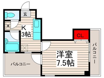 間取図 サンテラス西新井