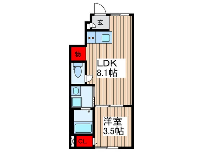 間取図 グランアーブル