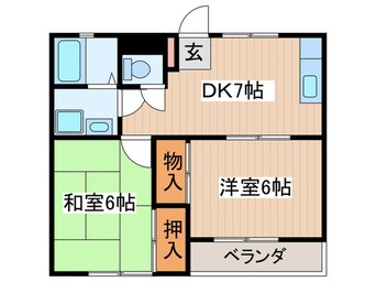 間取図 モンシャト－小金井成和