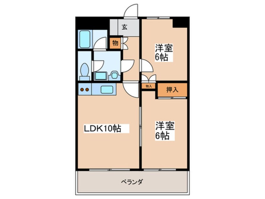 間取図 グレイスイセハラ