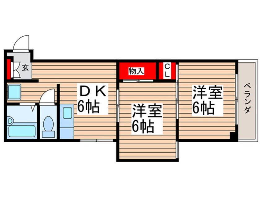 間取図 パインクレストヨシ