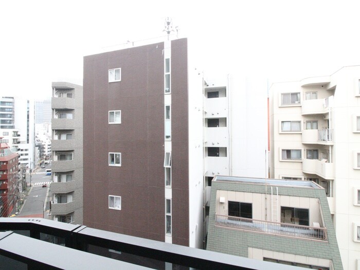 室内からの展望 TRACK八丁堀