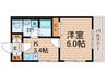 東新小岩宝マンション 1Kの間取り