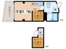ファブール石神井公園 1Rの間取り