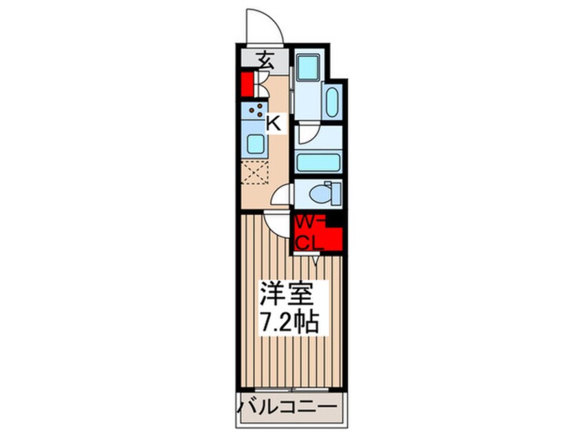 間取図 キャトルセゾン宮原