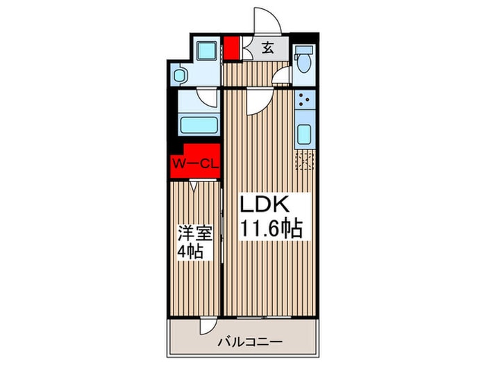 間取り図 キャトルセゾン宮原