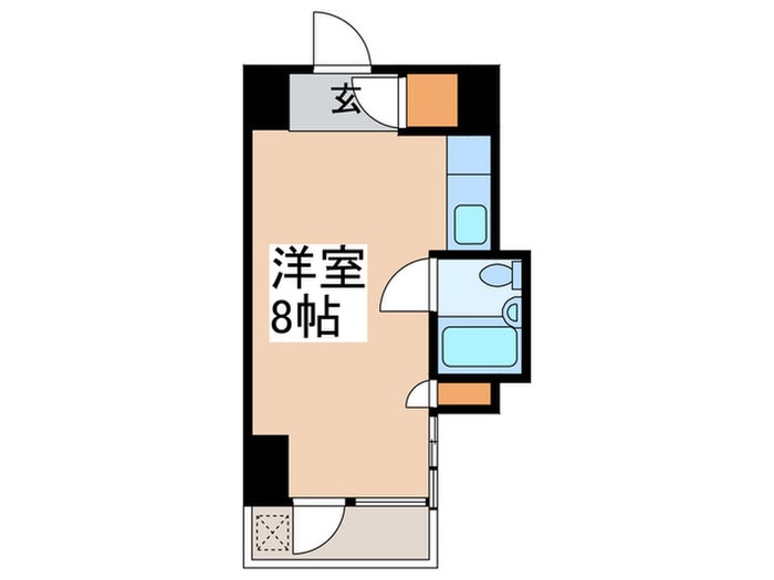 間取り図 セザ－ル第二蒲田（６０４）