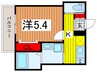 MELDIA大宮桜木町 1Kの間取り