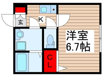 間取図 エスコート松戸新田