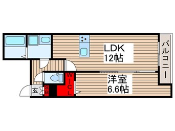 間取図 レクシア西保木間