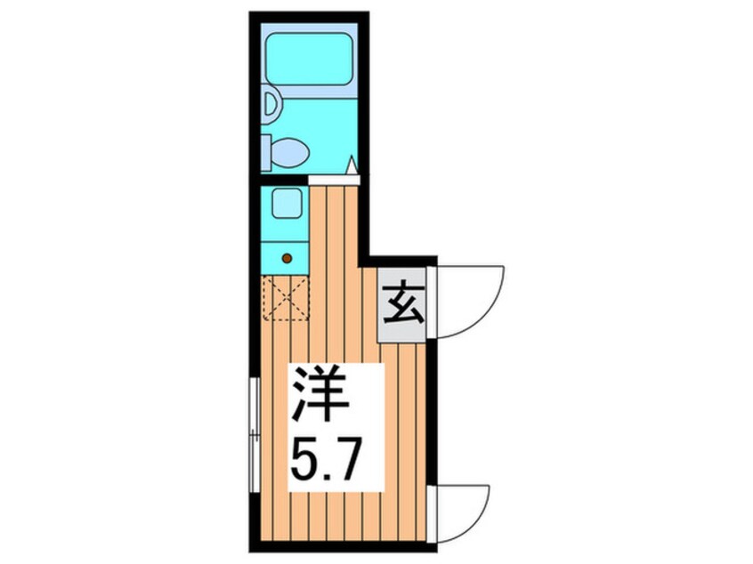 間取図 ライズ亀有