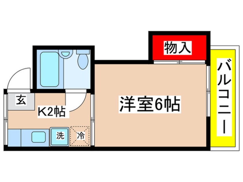 間取図 横山ハイツＡ