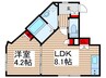 FR.imp門前仲町 1LDKの間取り