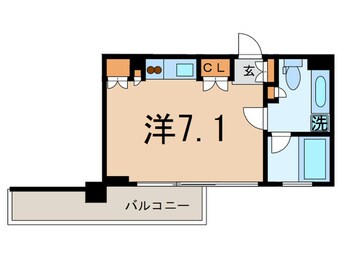 間取図 カスタリア戸越