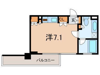 間取図 カスタリア戸越