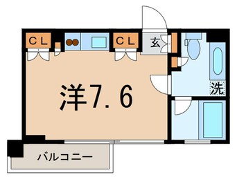 間取図 カスタリア戸越