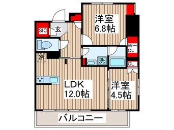 間取図 ヴィークブライト湯島