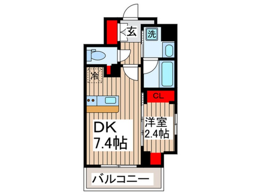 間取図 ヴィークブライト湯島