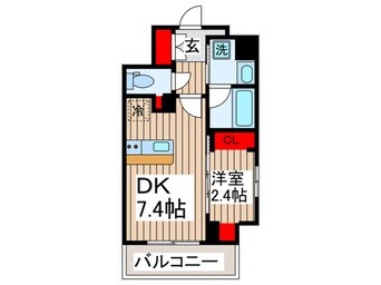 間取図 ヴィークブライト湯島