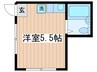 ペンギンヴィレッヂ 1Rの間取り