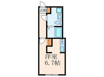 間取図 ルオーレ恵比寿