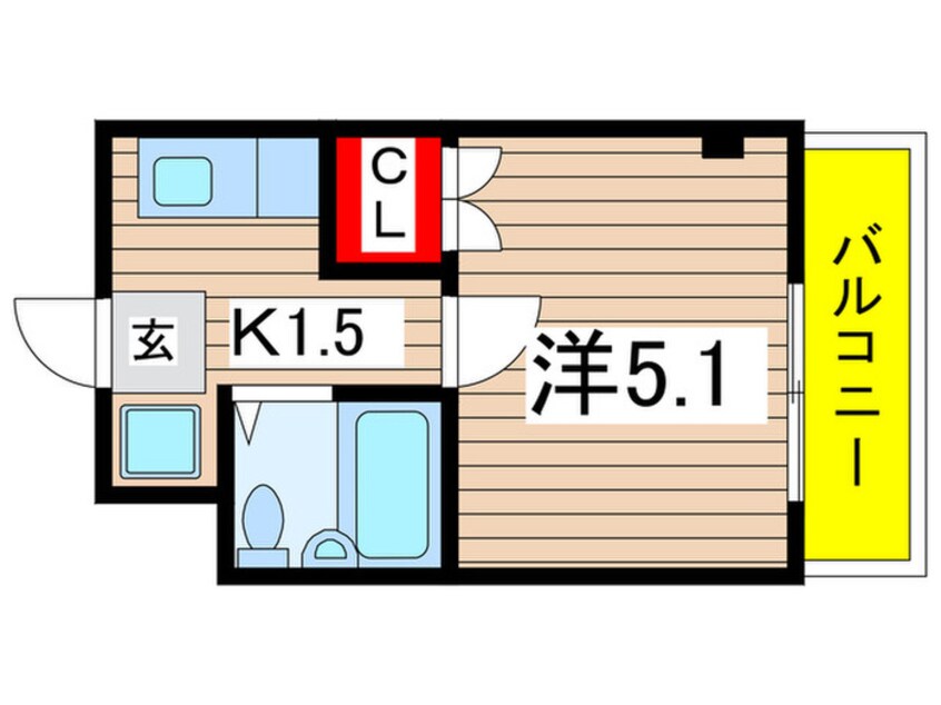 間取図 ウィンビュ白金