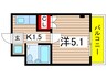 ウィンビュ白金 1Kの間取り