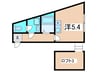 サンライズパーク山手 1Rの間取り