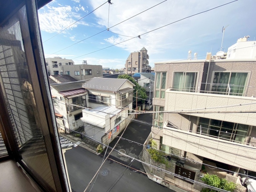 室内からの展望 上田ビル