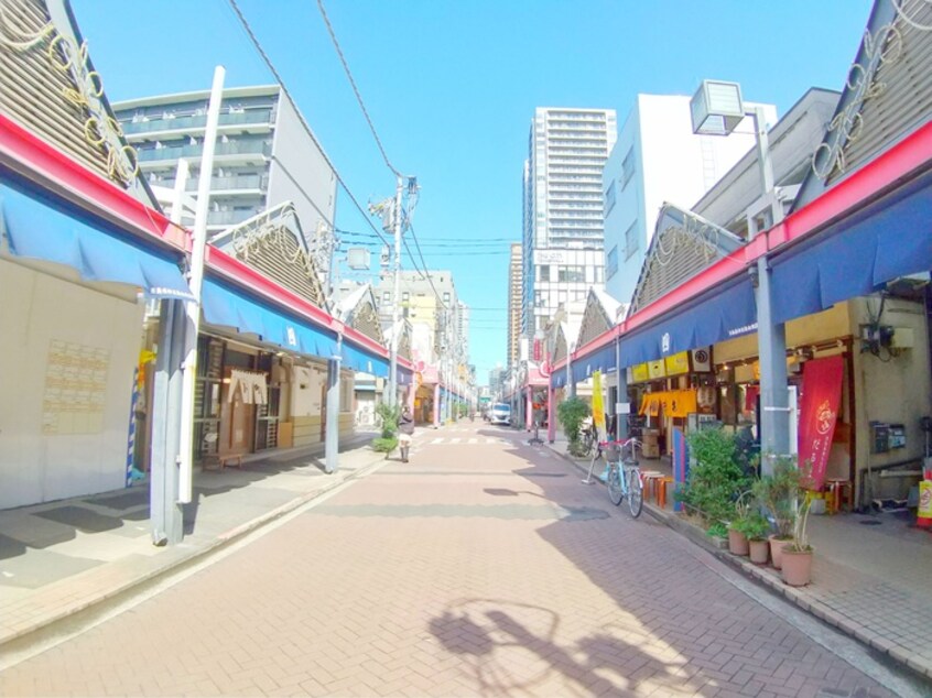 もんじゃストリート(その他飲食（ファミレスなど）)まで100m 菱和ﾊﾟﾚｽ月島