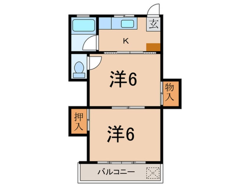 間取図 ヴィラ・ペスカ