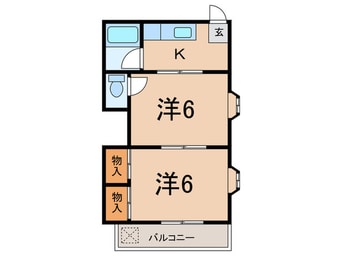 間取図 ヴィラ・ペスカ
