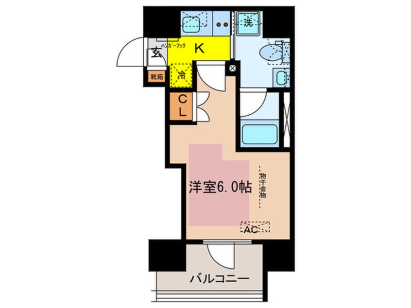 間取図 プライムアーバン品川中延