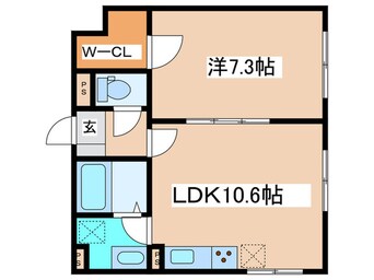 間取図 プラムガーデン平和台