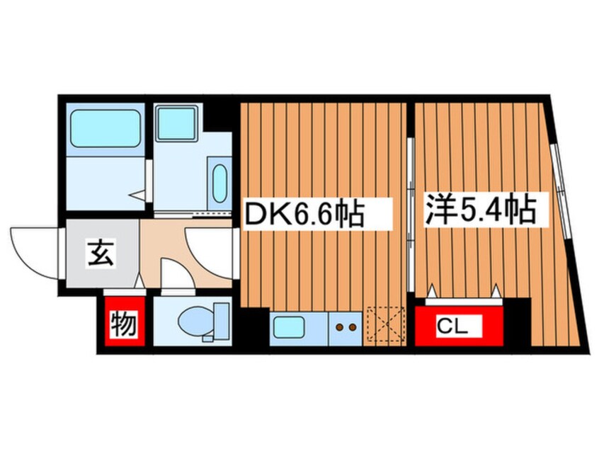 間取図 プラムガーデン平和台